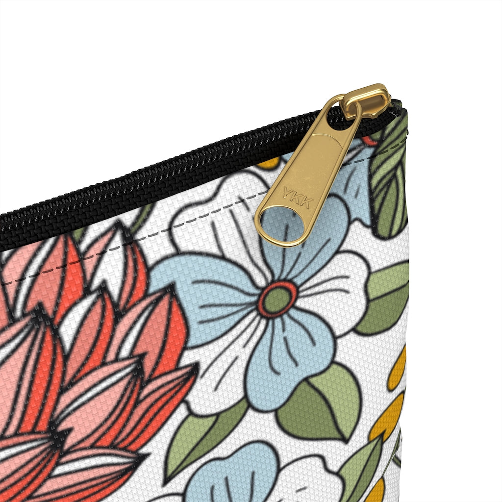 Accessory Pouch (Stylish Floral, All Over Print)