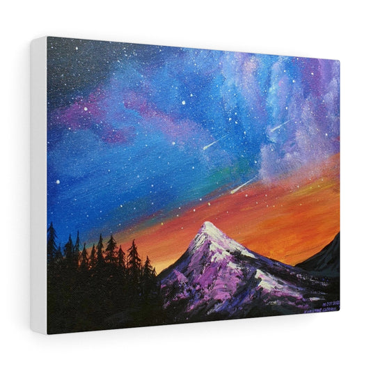 Stretched Canvas Print - "Starry Starry Night"