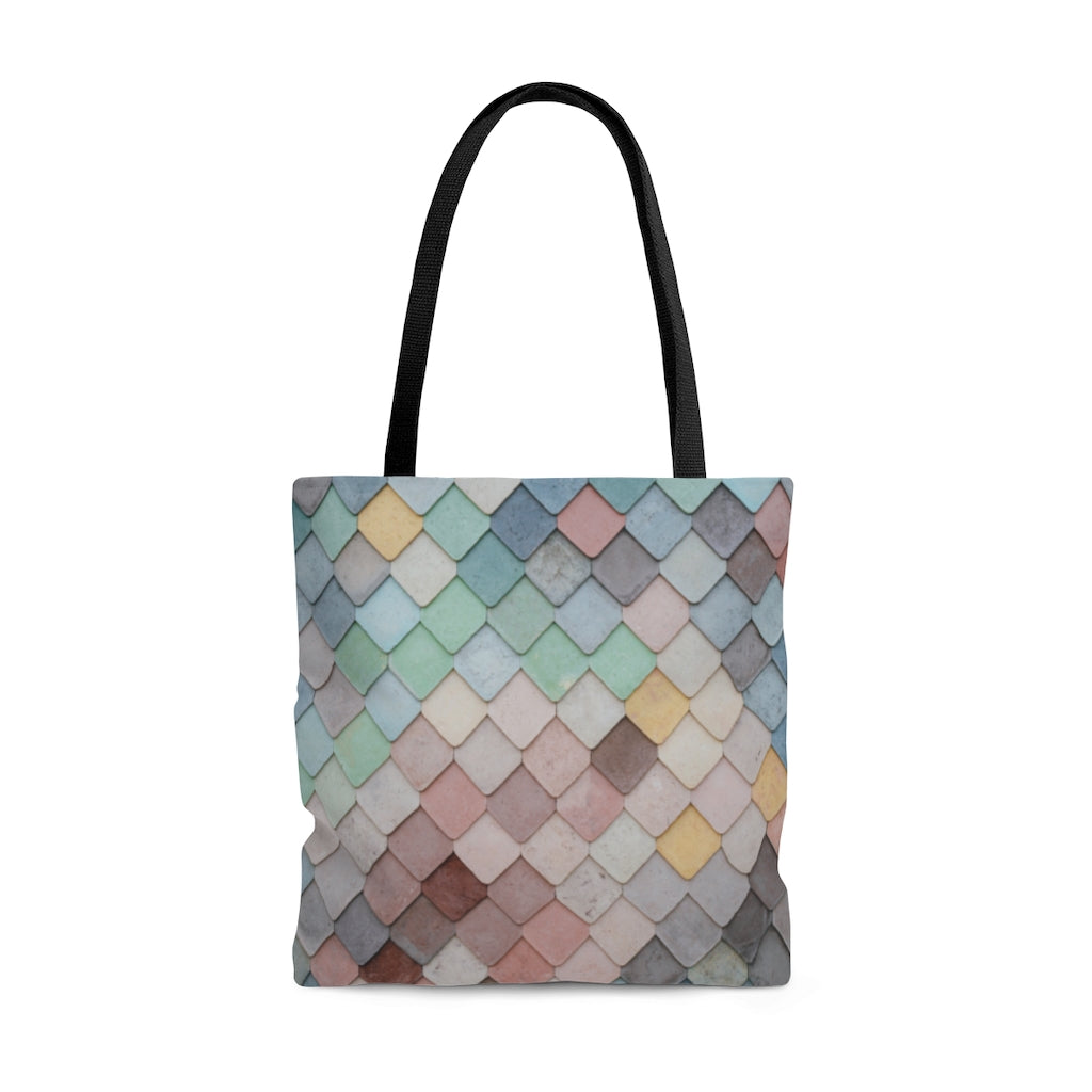 Tote Bag (Tiled Pattern, All Over Print)