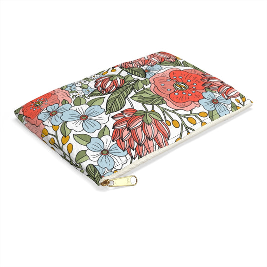 Accessory Pouch (Stylish Floral, All Over Print)