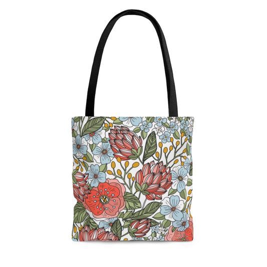 Tote Bag (Stylish Floral, All Over Print)