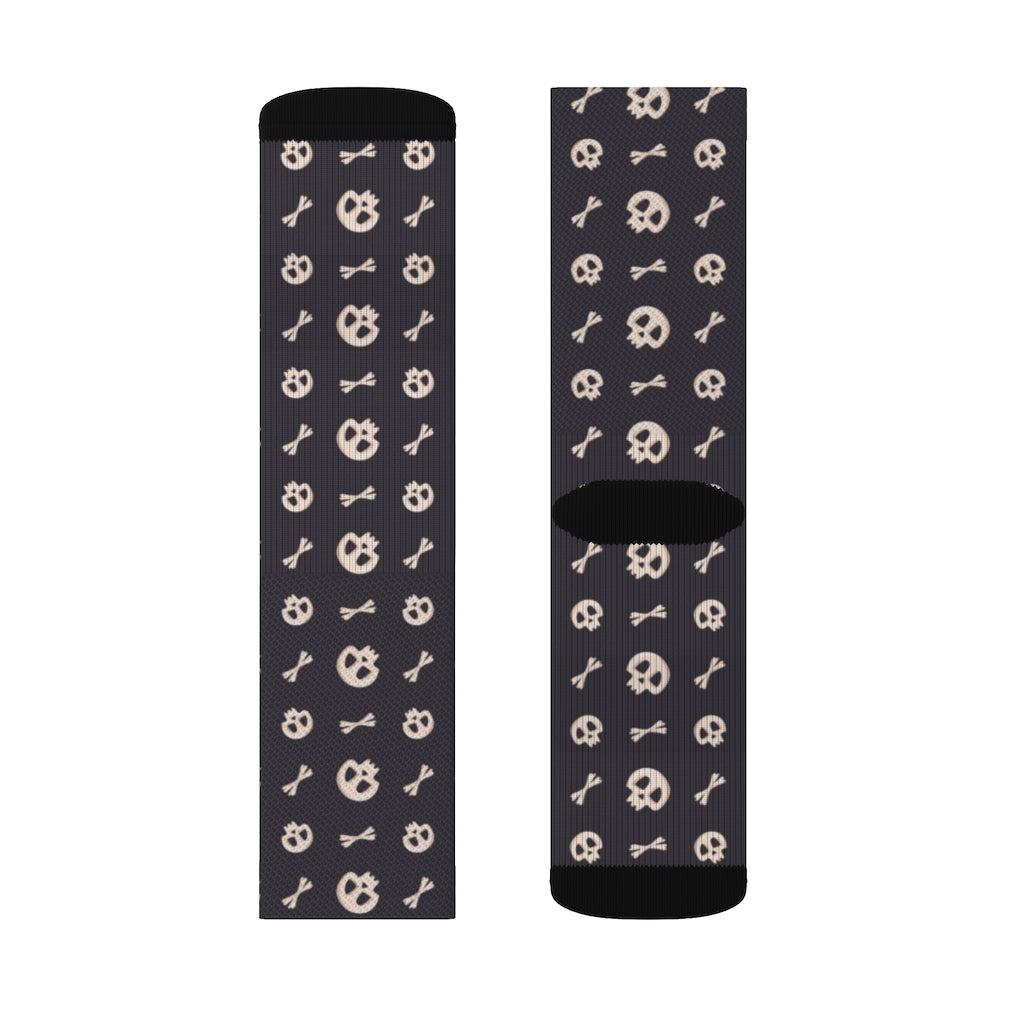 Sublimation Socks (Skulls)