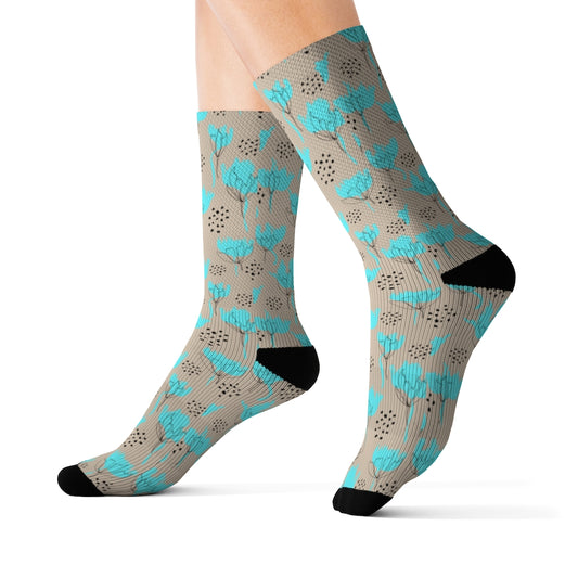 Sublimation Socks (Stylish Floral)