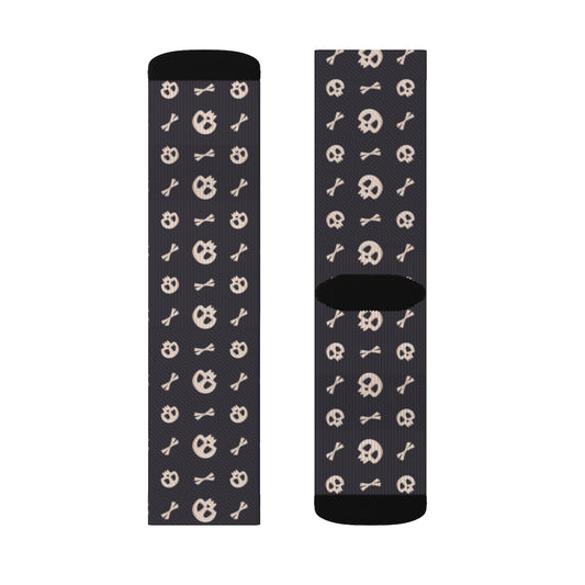 Sublimation Socks (Skulls)