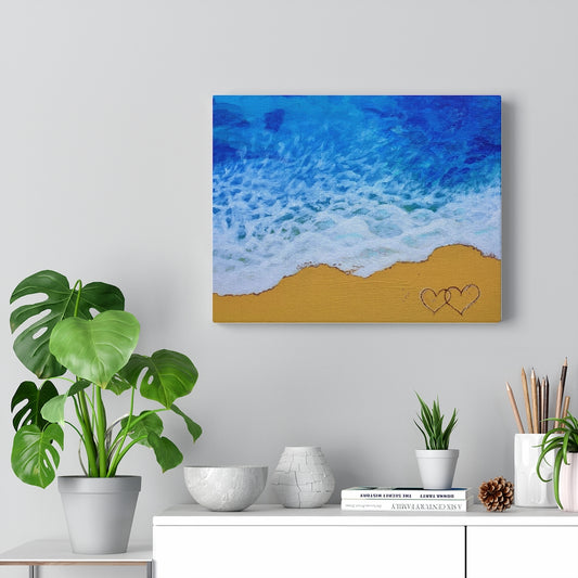 Stretched Canvas Print - "Ocean Of Love"