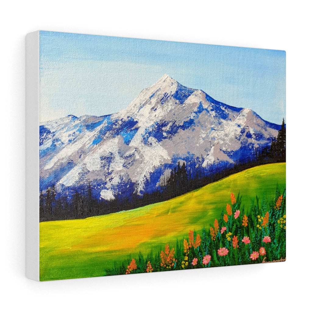 Stretched Canvas Print - "Mountains"