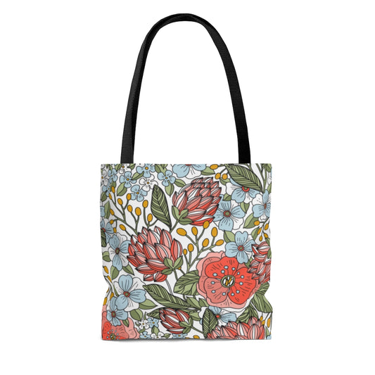 Tote Bag (Stylish Floral, All Over Print)