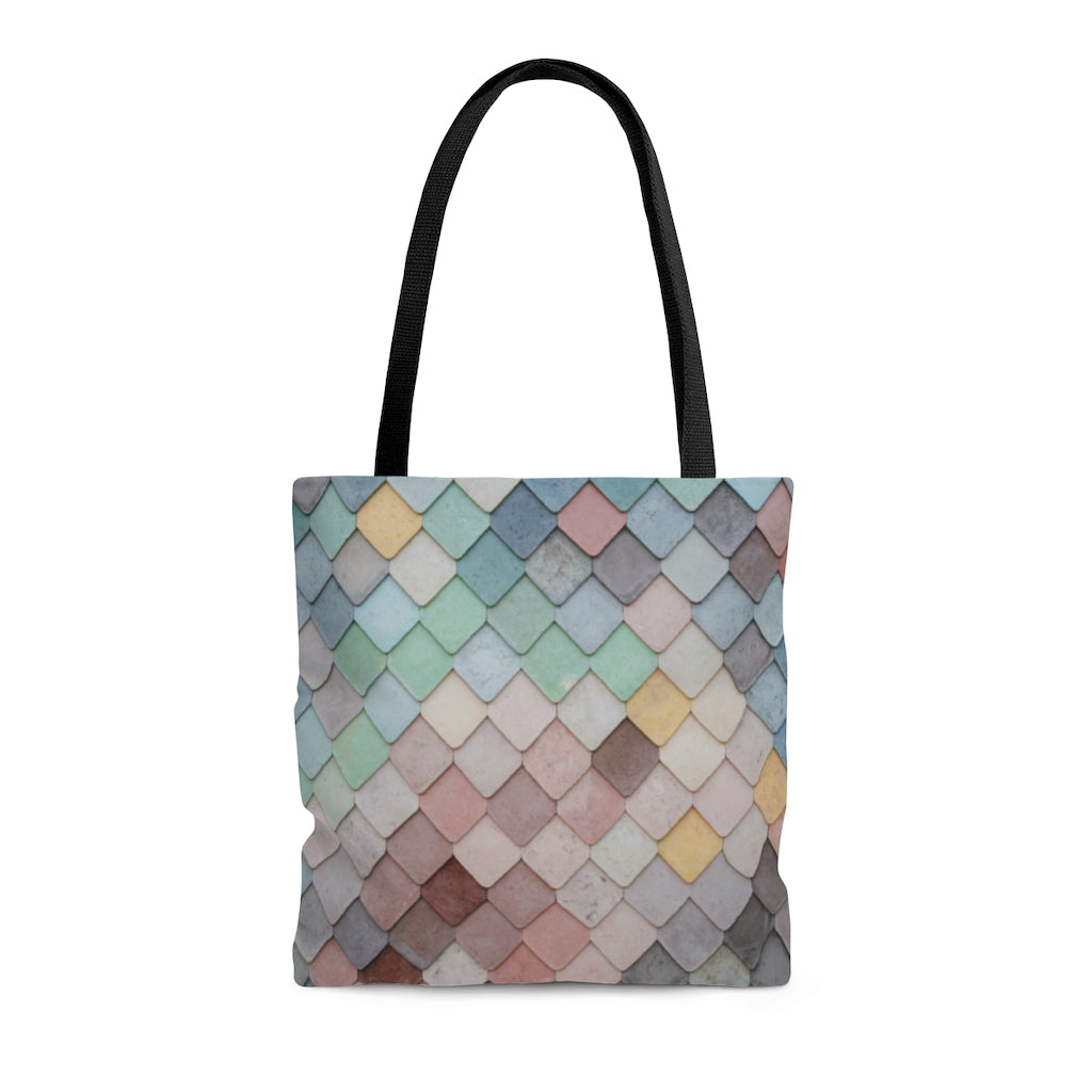 Tote Bag (Tiled Pattern, All Over Print)